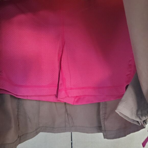 Title Nine Khaki Athletic Skort with Zipper Details Size 10 - Picture 6 of 6